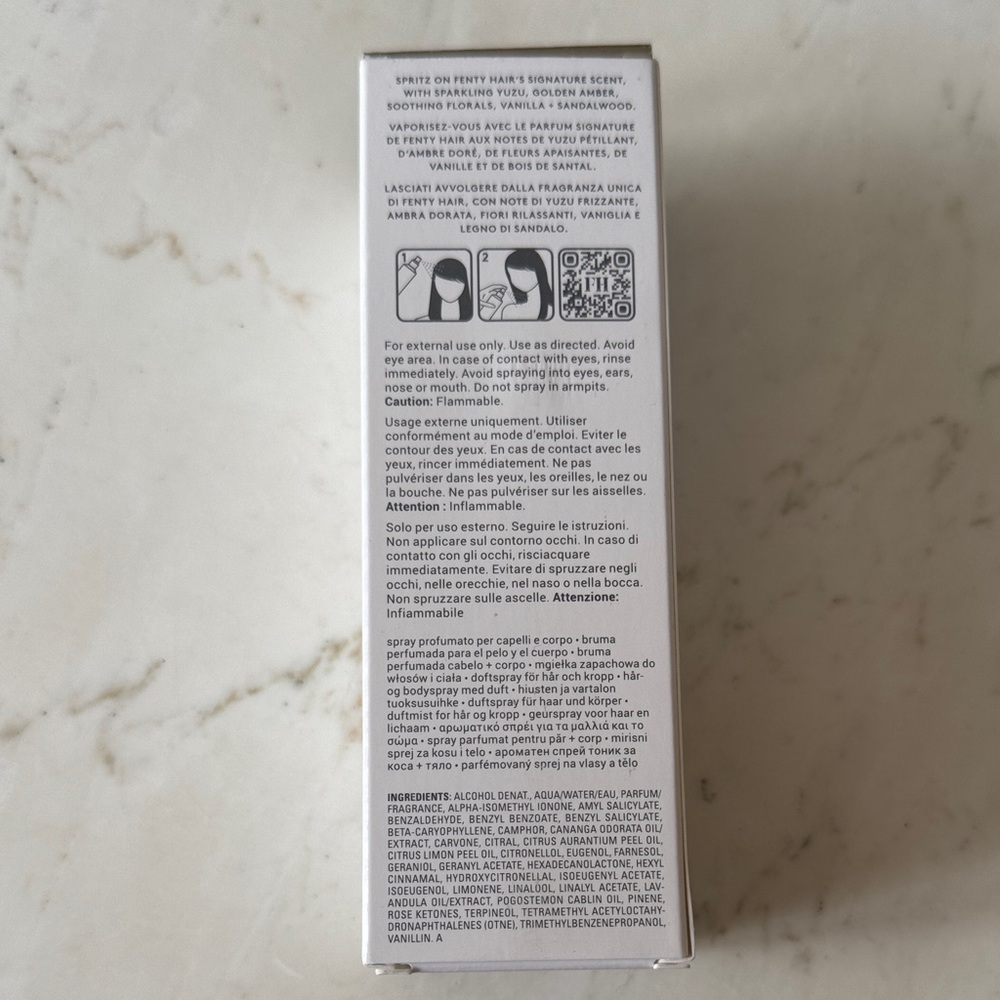Fenty Beauty Hair The Mista Fragrance Mist - White Packaging - Picture 3 of 4